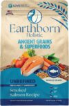 Earthborn Holistic Unrefined Smoked Salmon 25 lb. Ancient Grains & Superfoods Dry Dog Food