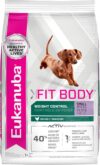 Eukanuba Fit Body Weight Control Small Breed Adult Dry Dog Food, 15 lb Bag