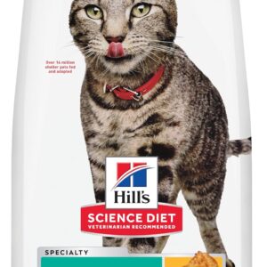 Hill's Science Diet Adult Perfect Weight Dry Cat Food, Chicken, 15 lb. Bag