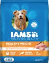 IAMS Proactive Health, Dry Dog Food, Adult Dog Food Dry Recipe for Healthy Weight, with Chicken, 15 lb. Bag