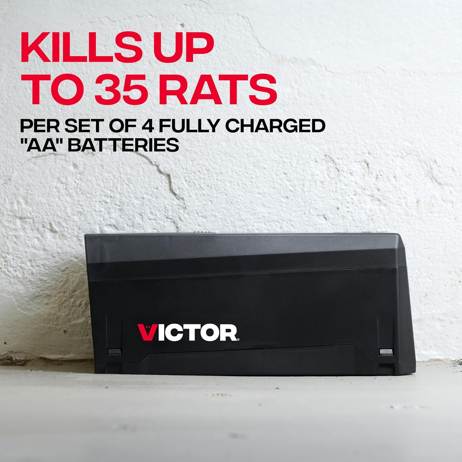 Victor Indoor Electronic Rat Trap, Humane Electric Rat Traps Indoor for Home, No Touch, No See Traps - M241B - Quickly and Humanely Kill Rats Indoors - 1 Pack - Image 2