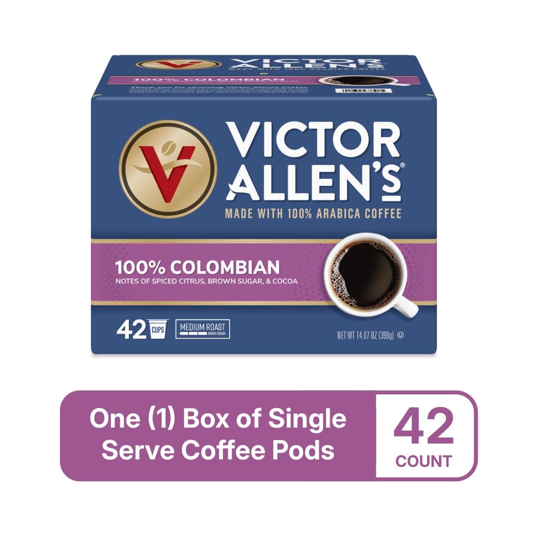 Victor Allen's Coffee 100% Colombian, Medium Roast, 80 Count, Single Serve Coffee Pods for Keurig K-Cup Brewers - Image 3