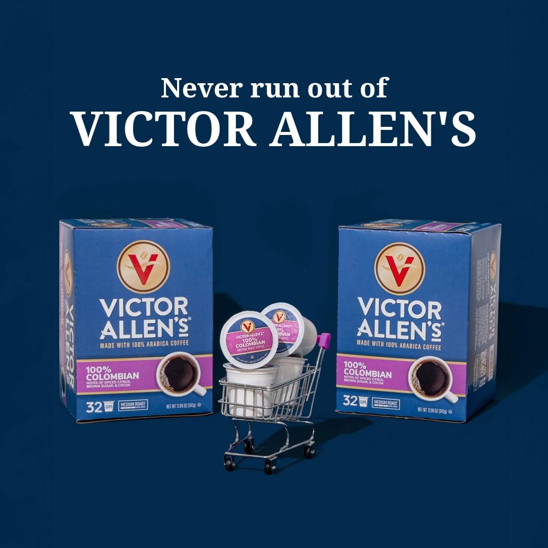 Victor Allen's Coffee 100% Colombian, Medium Roast, 80 Count, Single Serve Coffee Pods for Keurig K-Cup Brewers - Image 7