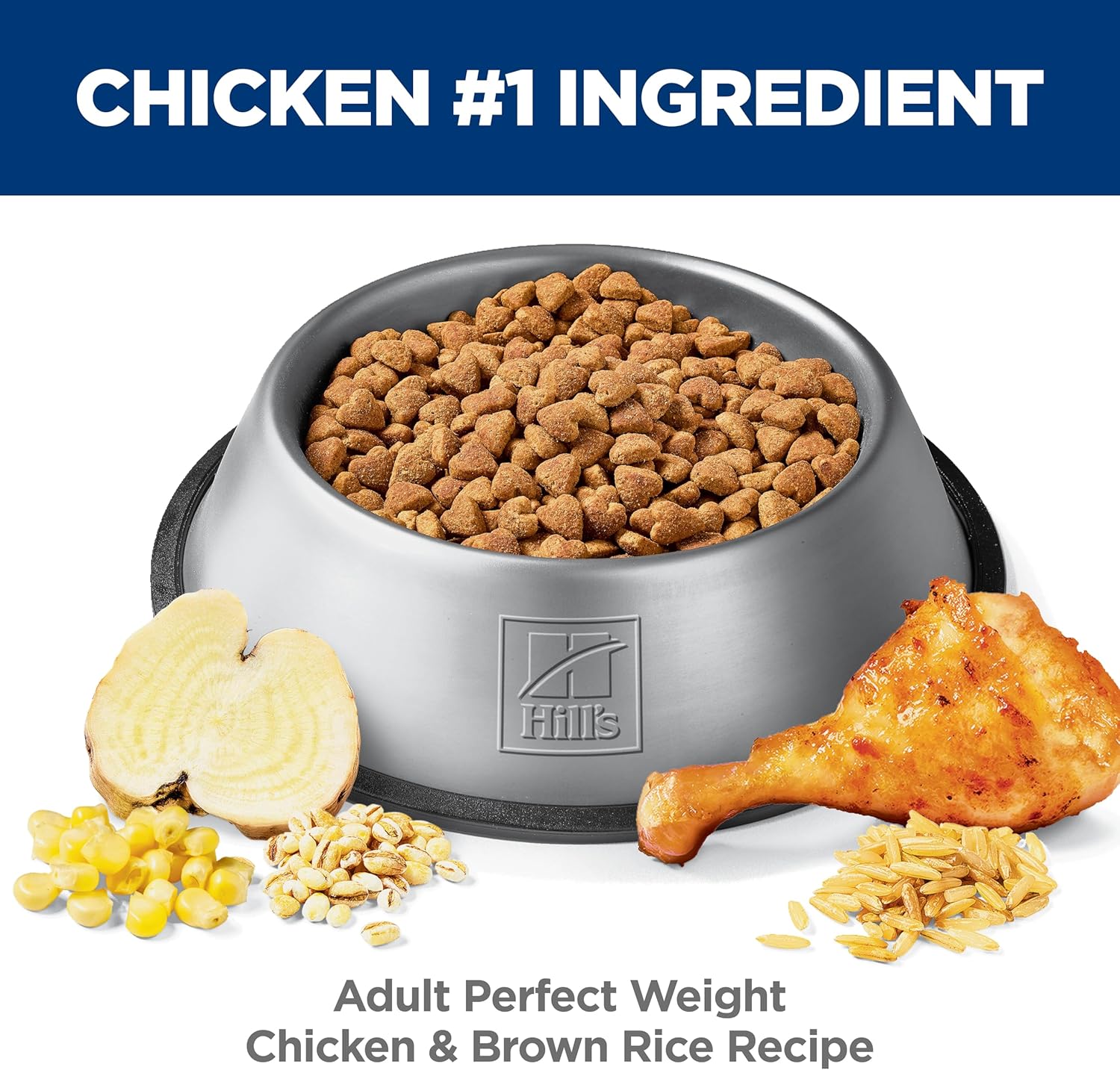 Hill's Science Diet Adult Perfect Weight Dry Dog Food, Chicken & Brown Rice, 12 lb. Bag - Image 5