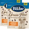 Bil-Jac Grain Free Soft Treats for Dogs, Chicken and Sweet Potato Flavor, Made with Real Chicken Liver, 10oz (2-Pack)
