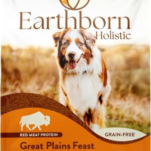 Earthborn Holistic Great Plains Feast 25 lb. Bison Meal & Vegetables Grain-Free Dry Dog Food