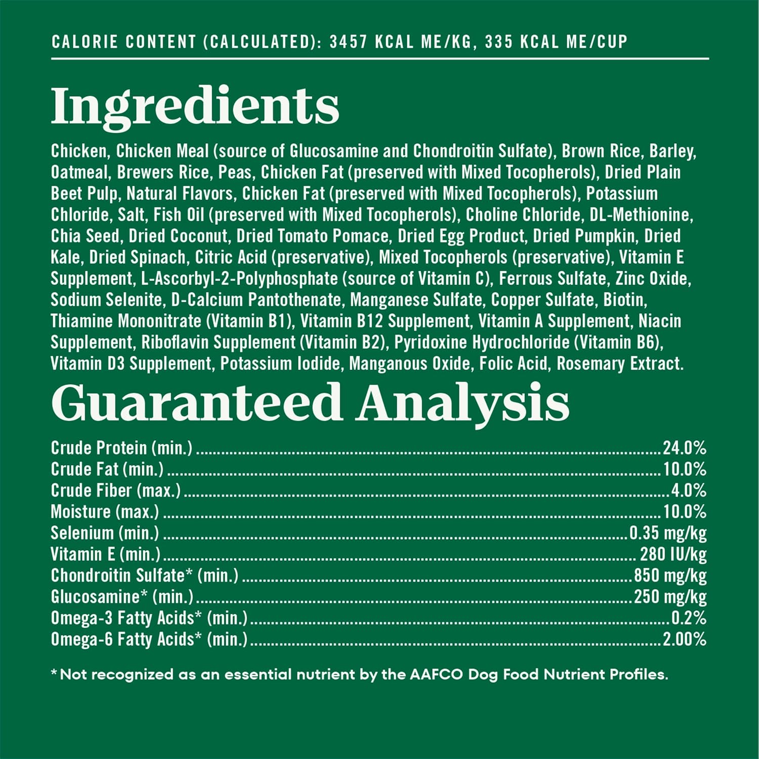 Nutro Natural Choice Senior Dog Food, Large Breed Dry Dog Food, Chicken and Brown Rice, 30 lbs. - Image 6