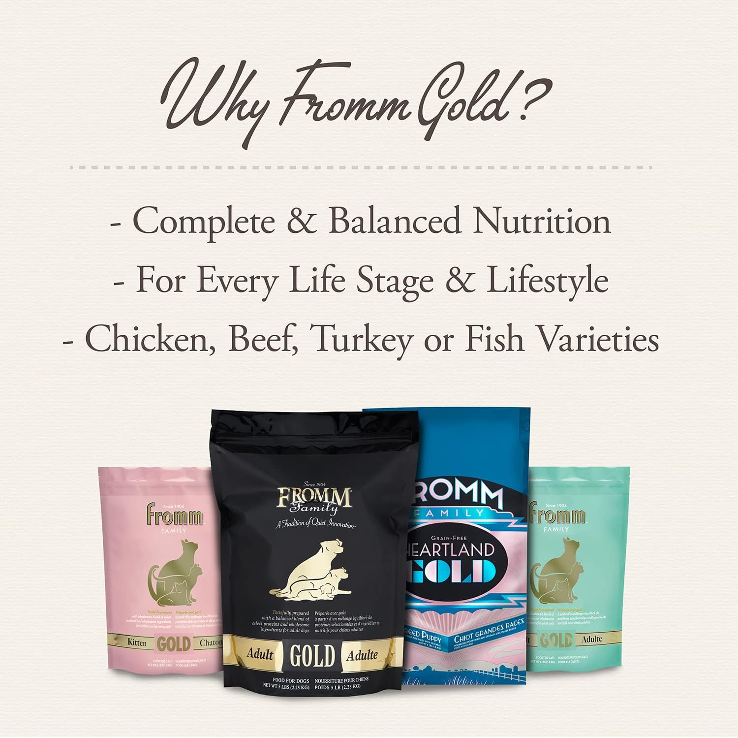 Fromm Large Breed Puppy Gold Premium Dry Dog Food - Dry Puppy Food for Large Breeds - Chicken Recipe - 5 lb - Image 6