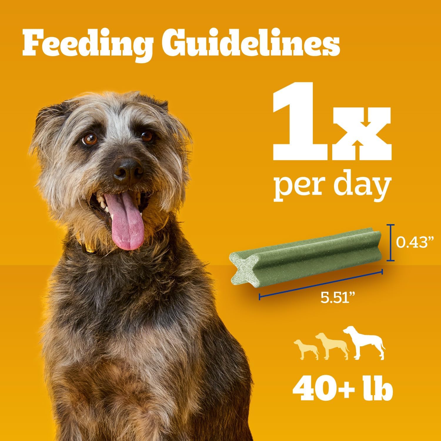 Pedigree Dentastix Dog Dental Treats, Large Breed Dog Treats, Fresh Flavor, 1.87 lb. Bag (36 Treats Total) - Image 8