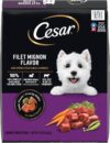 Cesar Small Breed Dry Dog Food for Small Dogs, Filet Mignon Flavor and Spring Vegetables Garnish, 12 lb Bag
