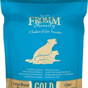 Fromm Large Breed Puppy Gold Premium Dry Dog Food - Dry Puppy Food for Large Breeds - Chicken Recipe - 5 lb