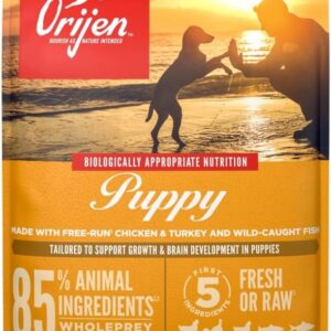 ORIJEN Grain Free High Protein Dry Dog Food Puppy Recipe 13lb Bag