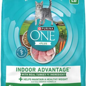 Purina ONE Natural, Low Fat, Weight Control, Indoor Dry Cat Food, +Plus Indoor Advantage - 16 lb. Bag