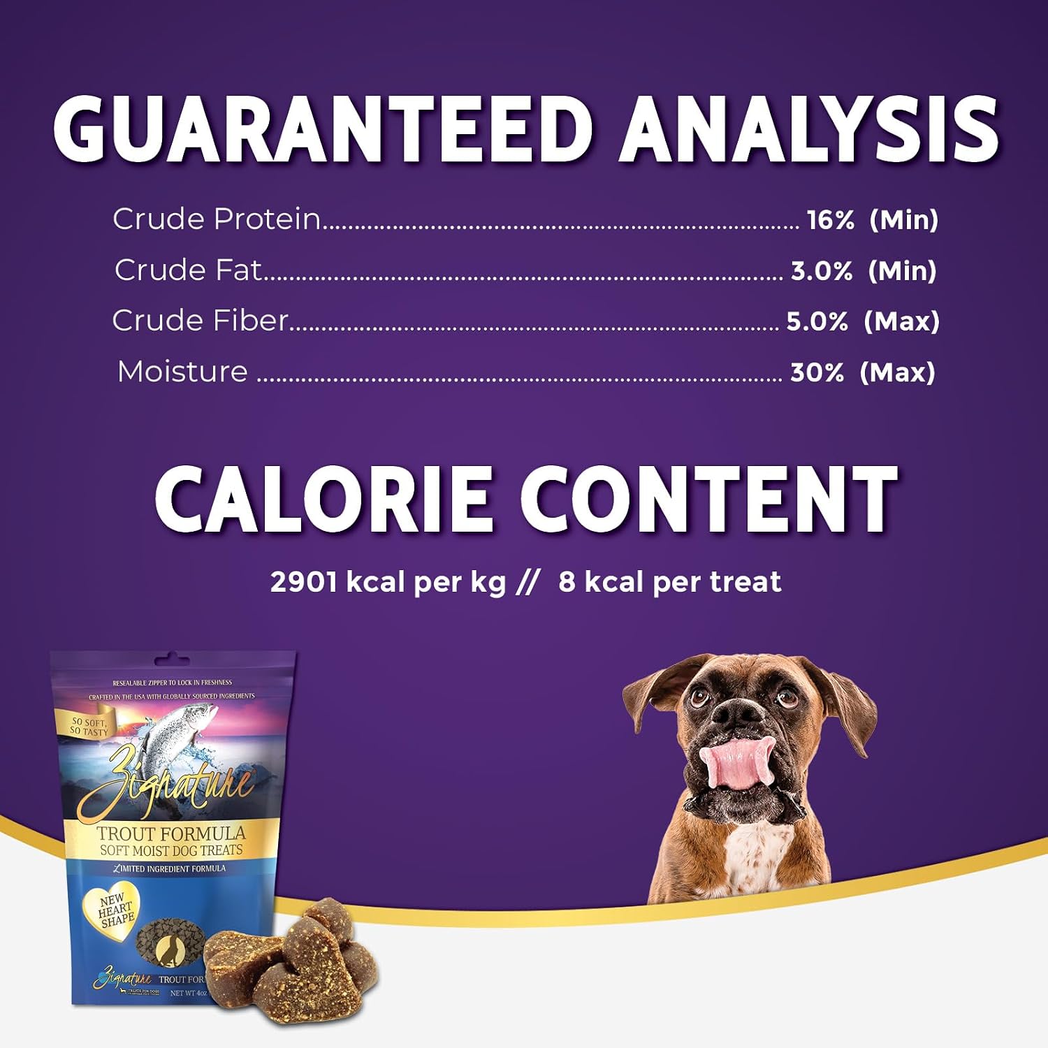 Zignature Trout Soft Moist Treats for Dogs (Pack of 2) - Image 6