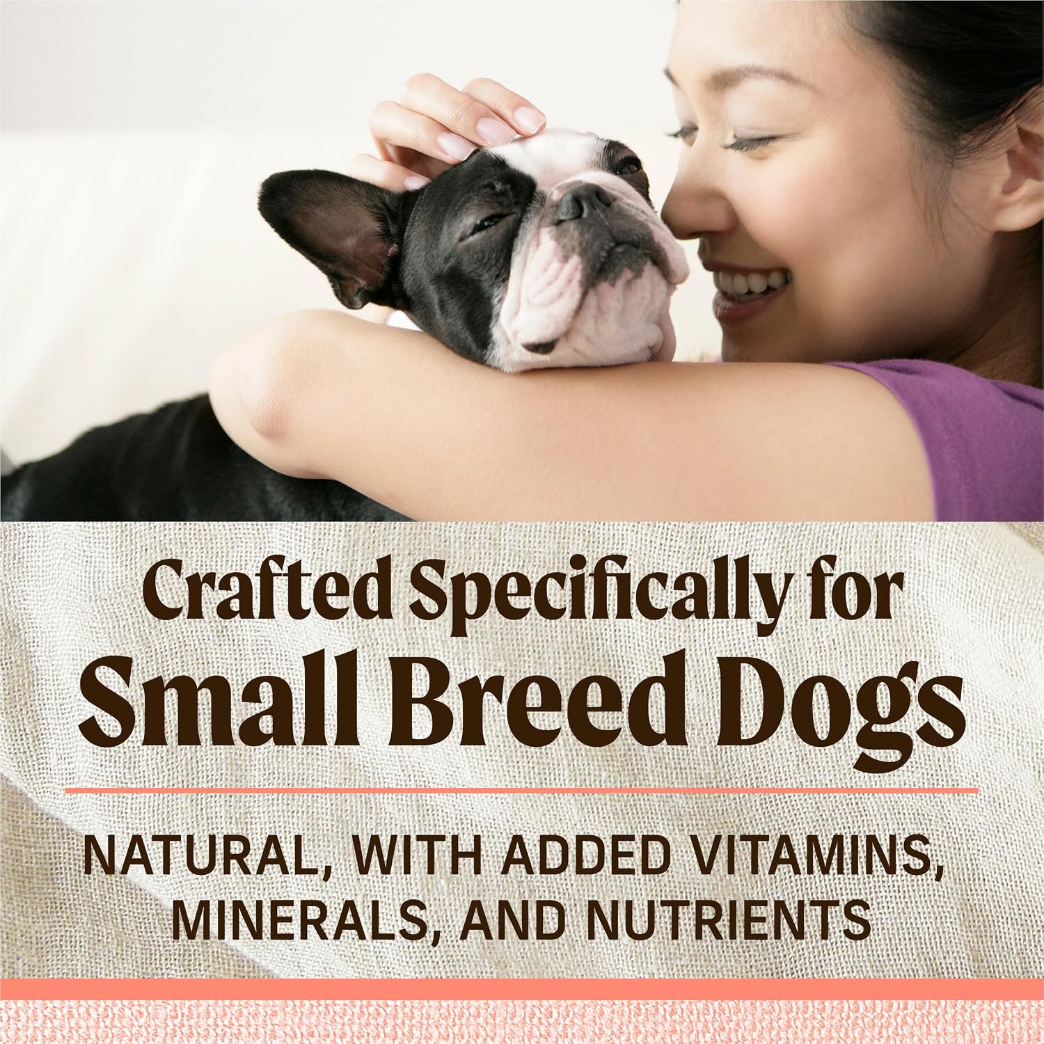 Merrick Lil’ Plates Premium Grain Free Dry Dog Food for Small Dogs, Real Salmon and Sweet Potato Kibble - 4.0 lb. Bag - Image 3