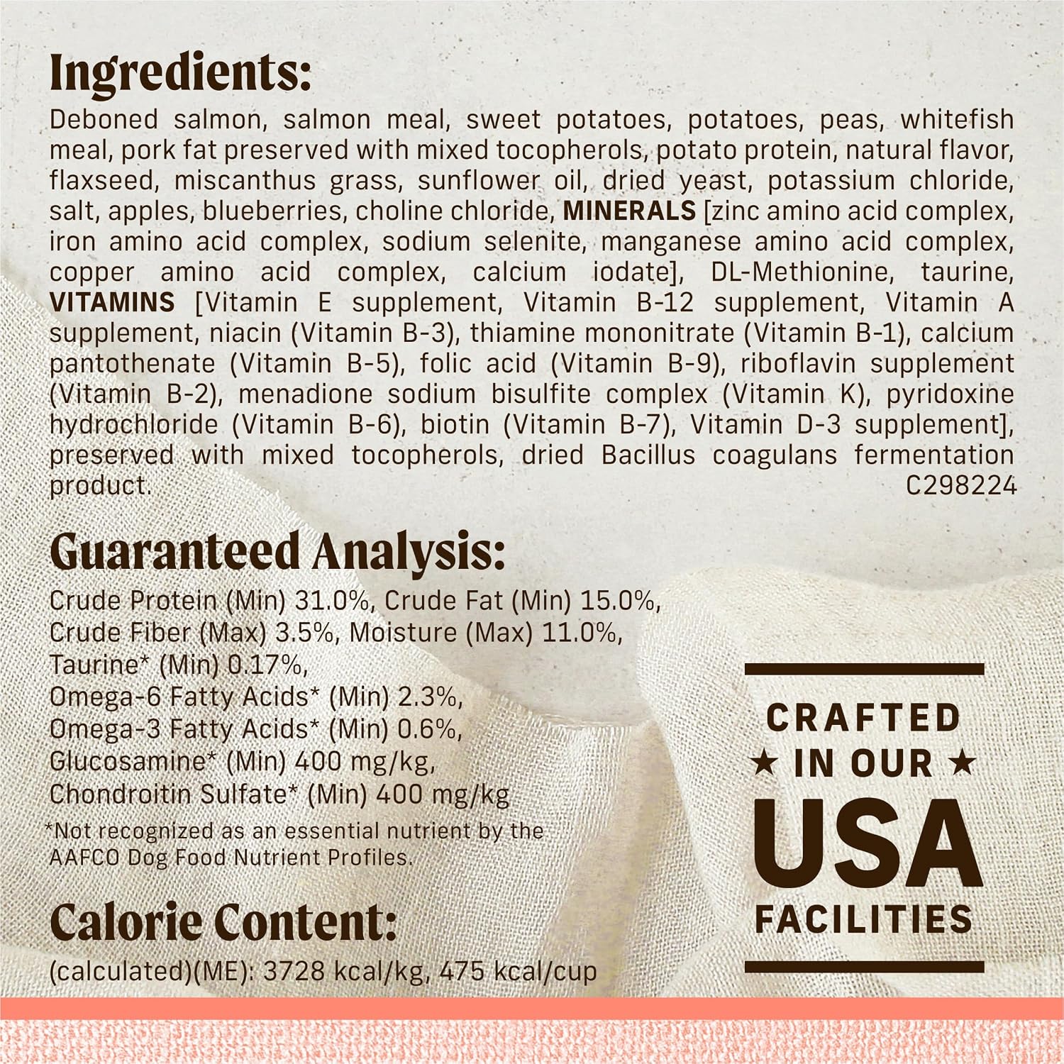 Merrick Lil’ Plates Premium Grain Free Dry Dog Food for Small Dogs, Real Salmon and Sweet Potato Kibble - 4.0 lb. Bag - Image 4