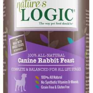 Natures Logic NL00180 Grain-Free Rabbit Feast Wet Dog Food, One Size