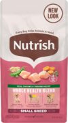 Nutrish Small Breed Real Chicken & Veggies Recipe Whole Health Blend Dry Dog Food, 6 lb. Bag, Packaging May Vary (Rachael Ray)