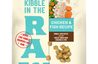 Kibble in the Raw Cat Food – Chicken & Fish Recipe