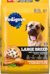 Pedigree Large Breed Adult Dry Dog Food, Roasted Chicken & Vegetable, 16 lb | 36 vitamins, minerals & amino acids, prebiotic fiber, supports lean muscle & immune health, natural flavors only