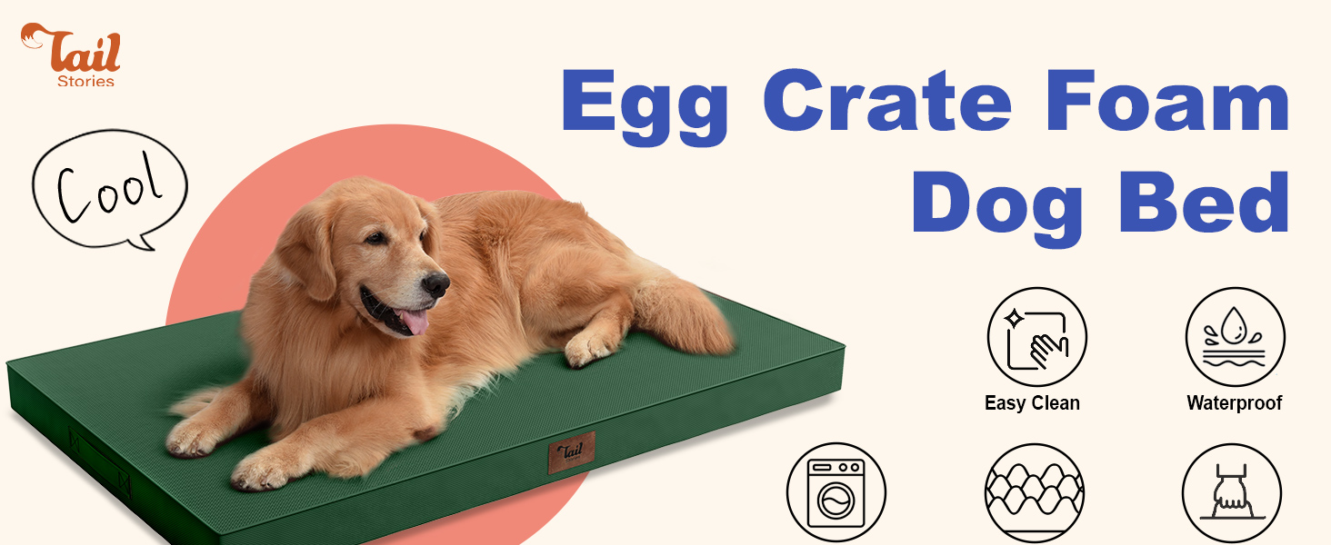 Waterproof Dog Bed for Large Dogs