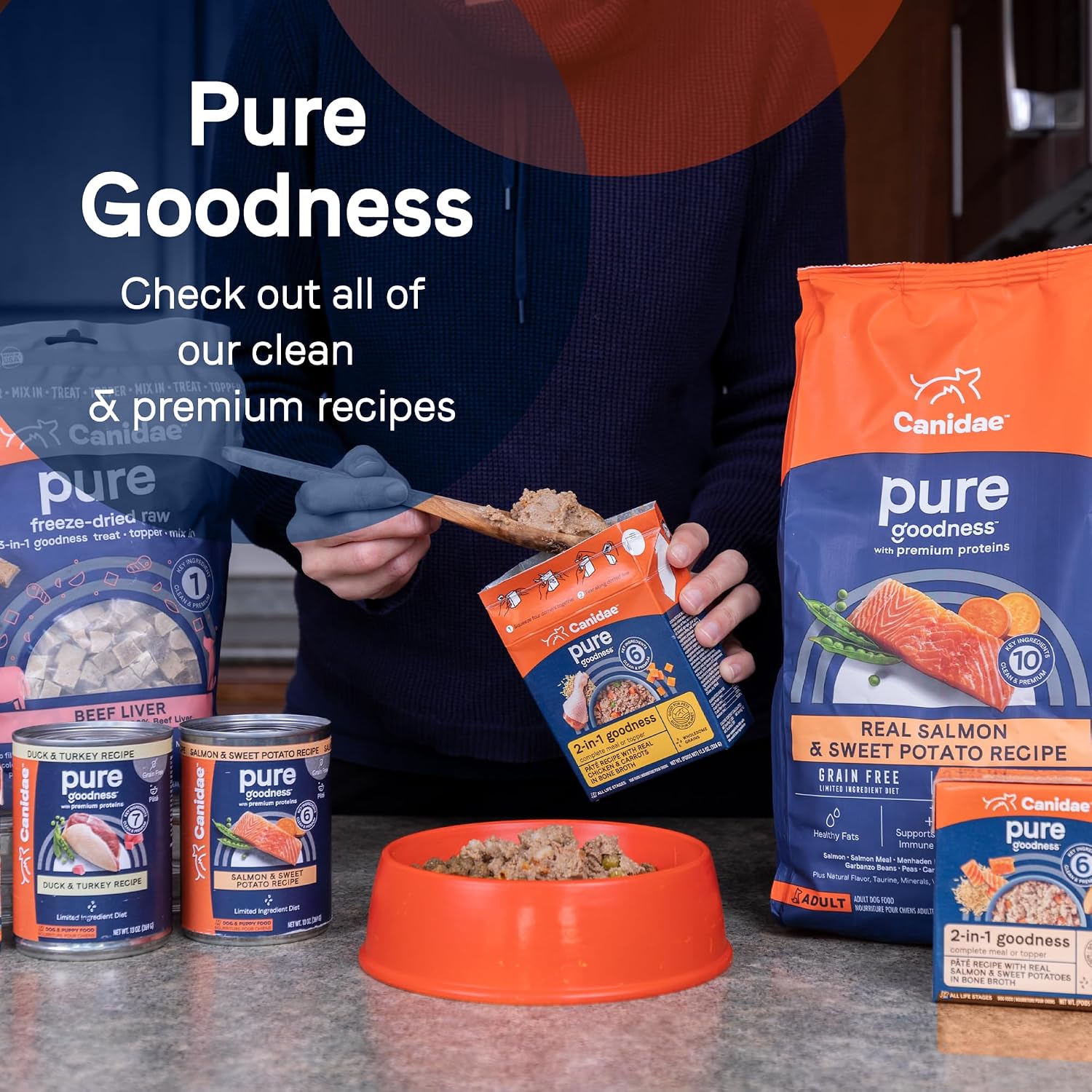 Canidae Pure Goodness Dog Treat Biscuits, Duck & Chickpea, 11 oz - Image 7