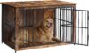 Feandrea 48″ Dog Crate Furniture, Heavy-Duty Dog Kennel Side End Table