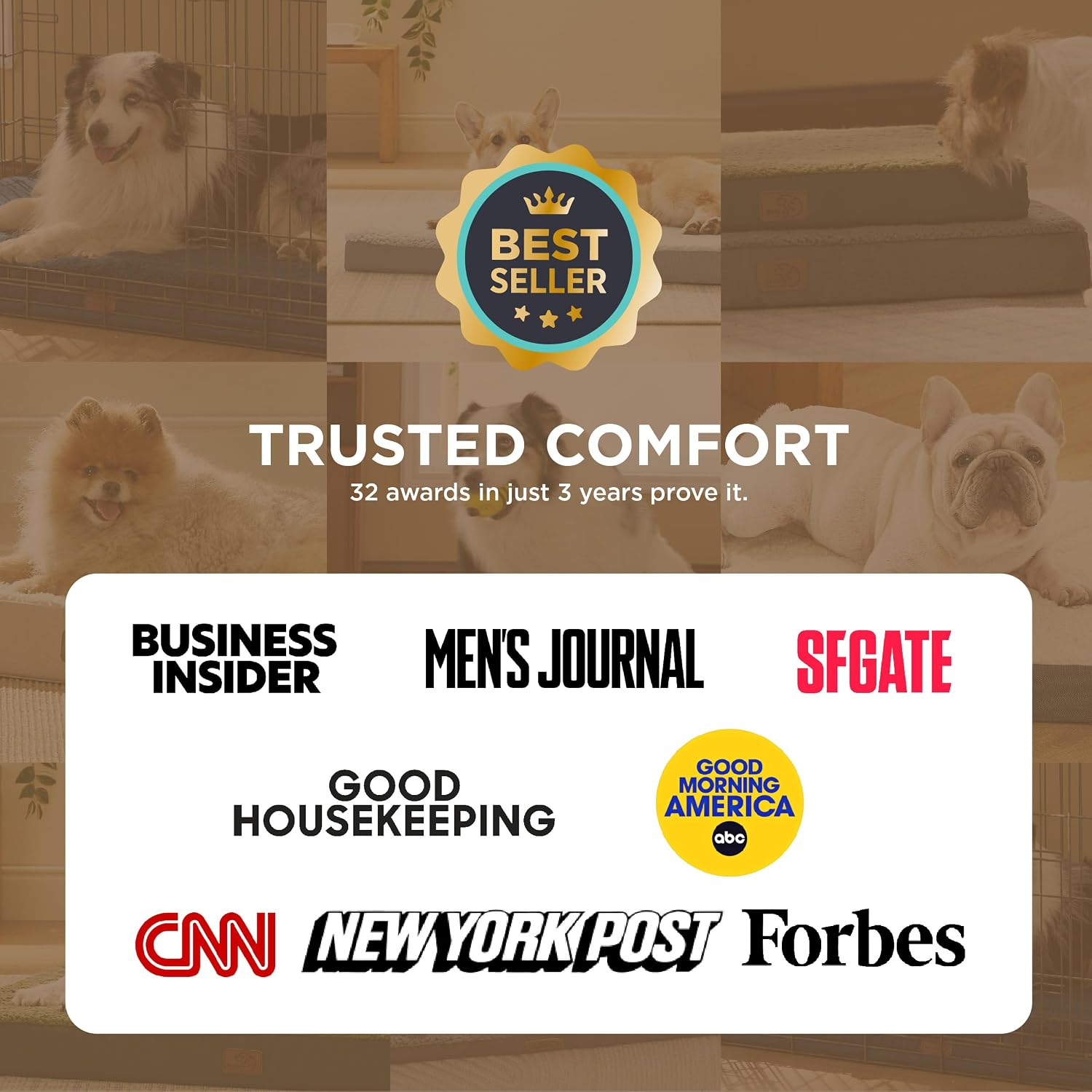 Bedsure XL Dog Bed, Extra Large Pet Bed with Comfy Sherpa,44x32in Grey - Image 6