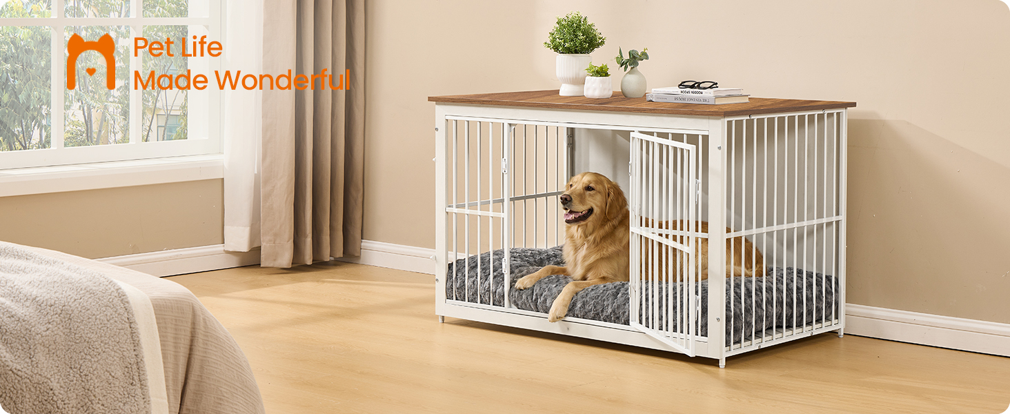 Wooden Dog Crate Furniture