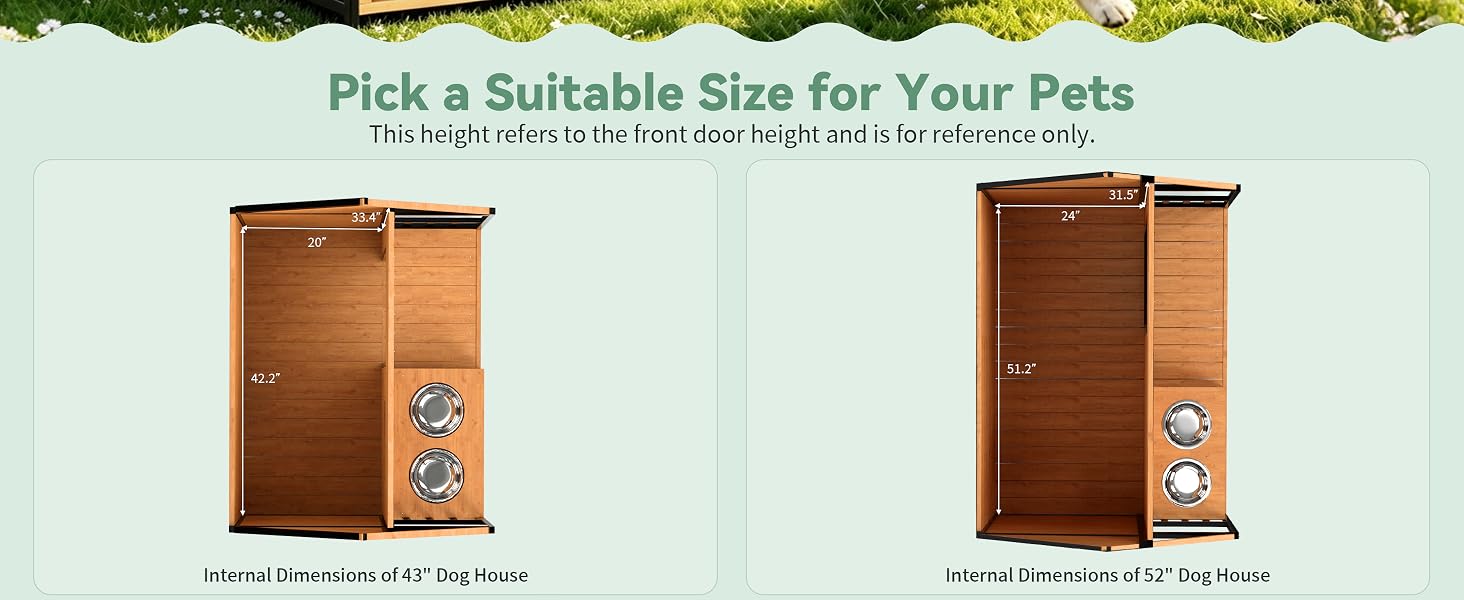 large dog house outdoor