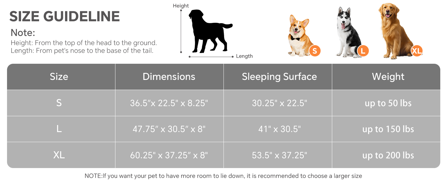 Dog Bed for Large Dogs