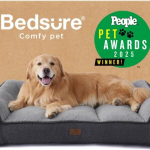 Bedsure SupportMax™ Extra Thick Orthopedic XL Dog Bed for Extra Large Dogs