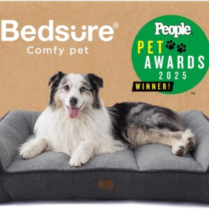 Bedsure SupportMax™ Extra Thick Orthopedic XL Dog Beds Large Sized Dog