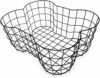 OtterPets Metal Dog Toy Basket Bone Shaped Indestructible Dog Toy Bin 17×13