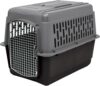 Petmate Large Breeds Dog Kennel, Dark Gray and Black