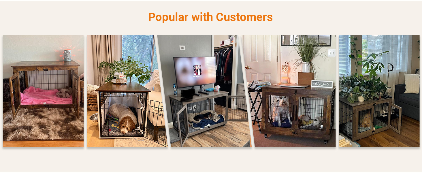 dog cage furniture