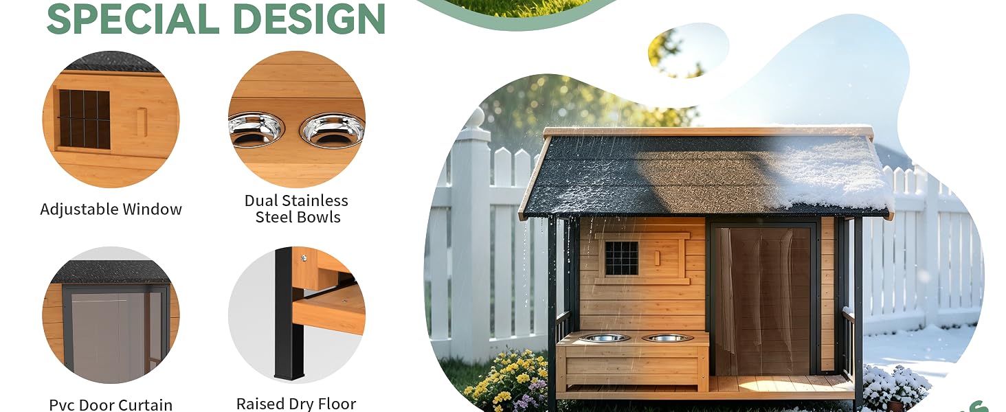 outdoor dog house