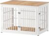 rehomerance 42″ Heavy Duty Dog Crate Furniture for Large and Medium Dogs