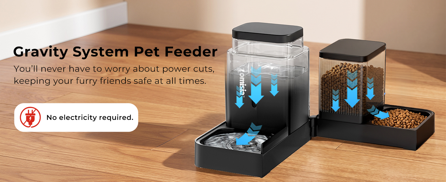 gravity cat feeder