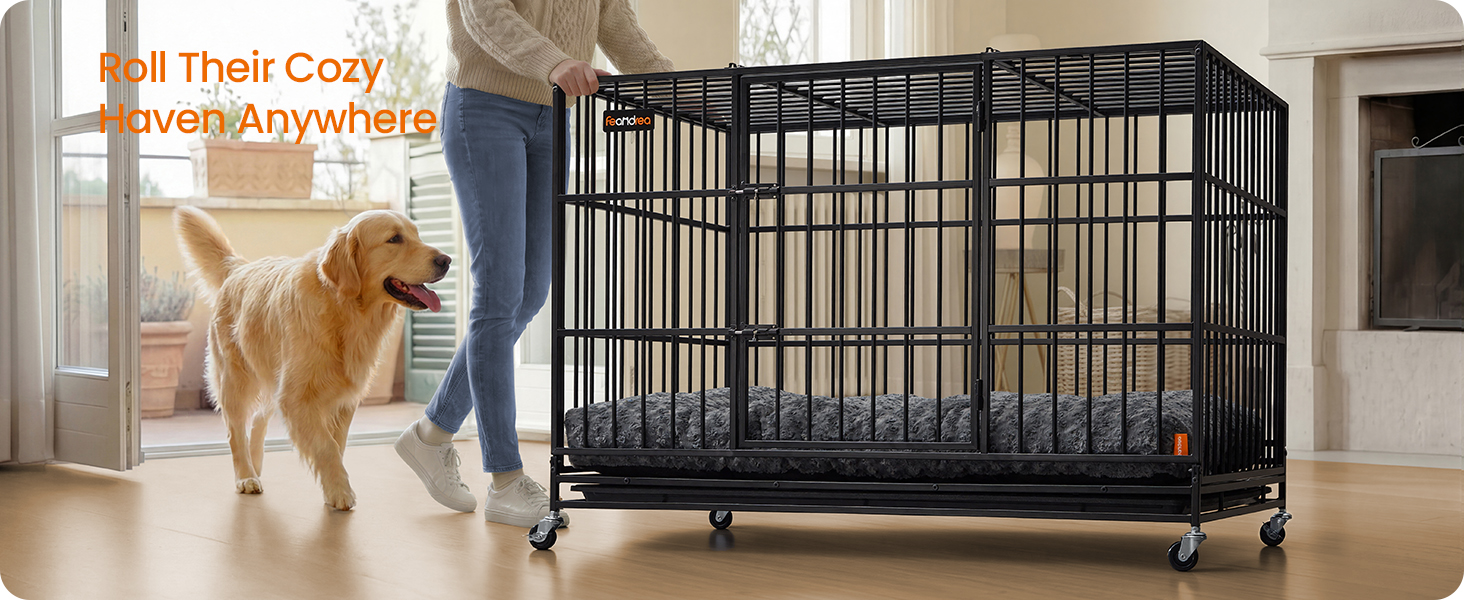 Heavy-Duty Dog Crate