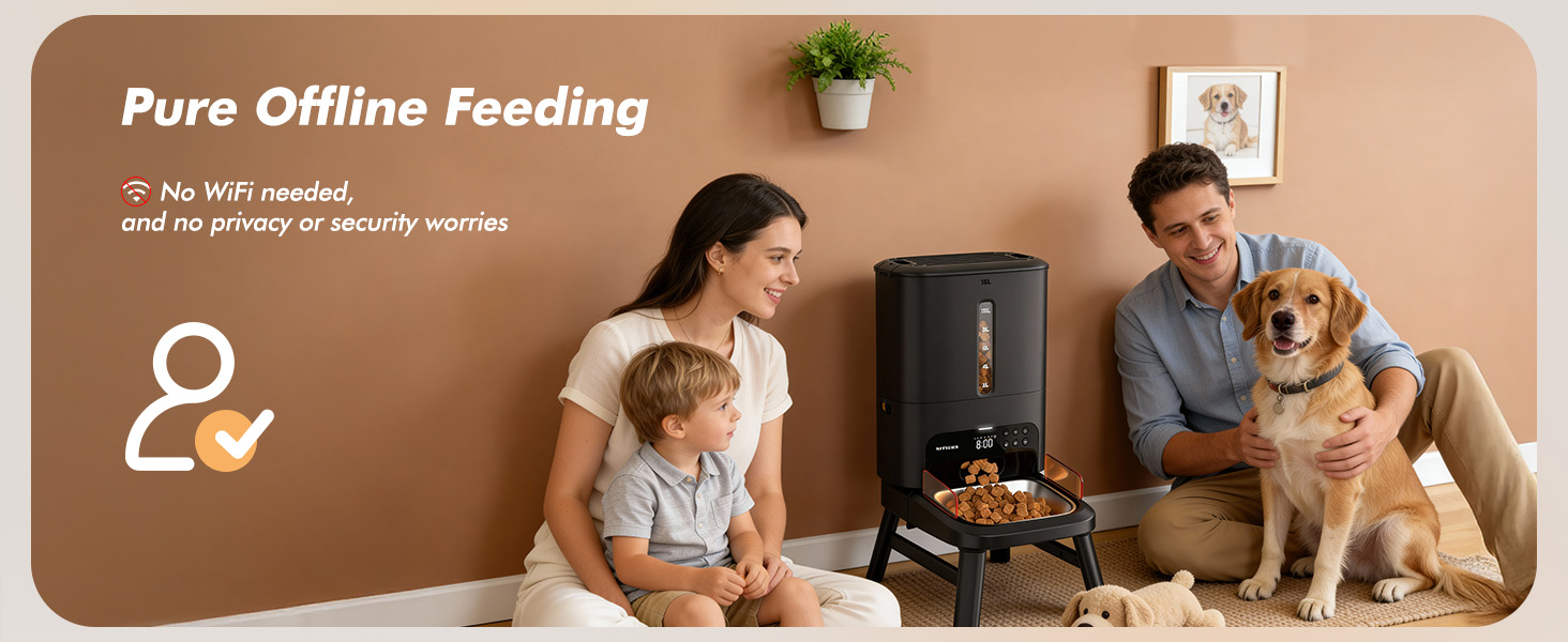 automatic dog feeder for large breed automatic dog food dispenser auto dog feeder