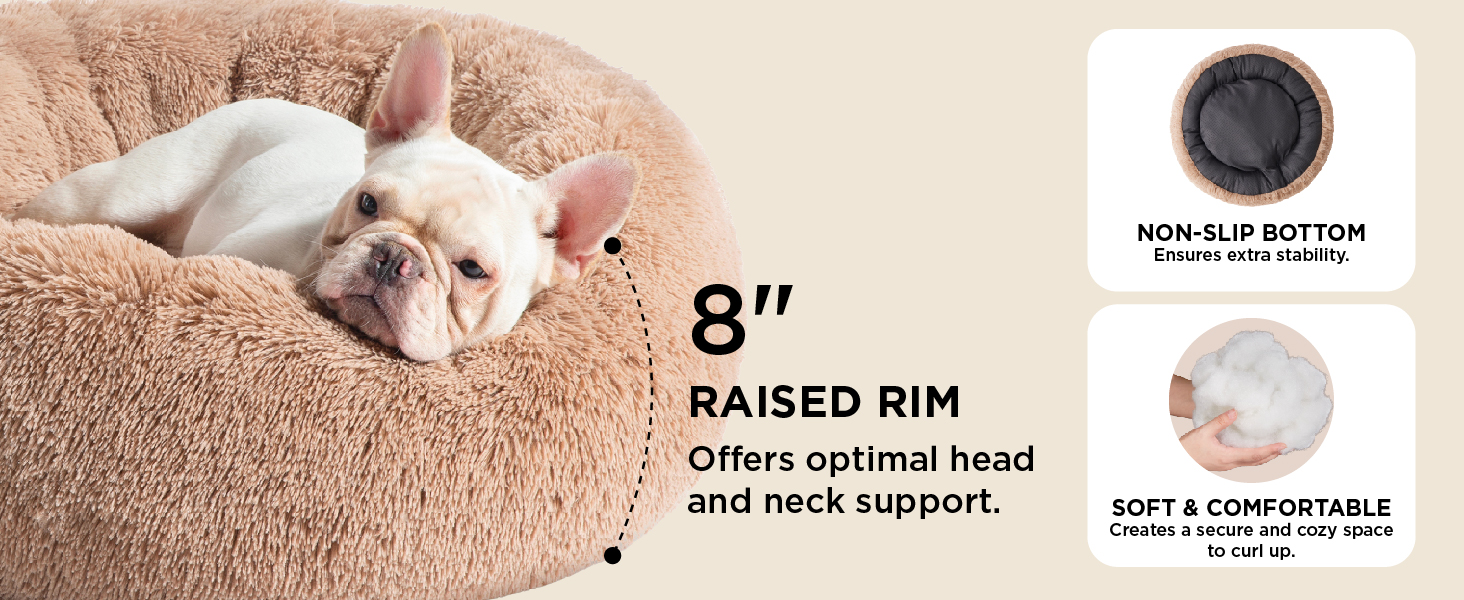 calming dog bed