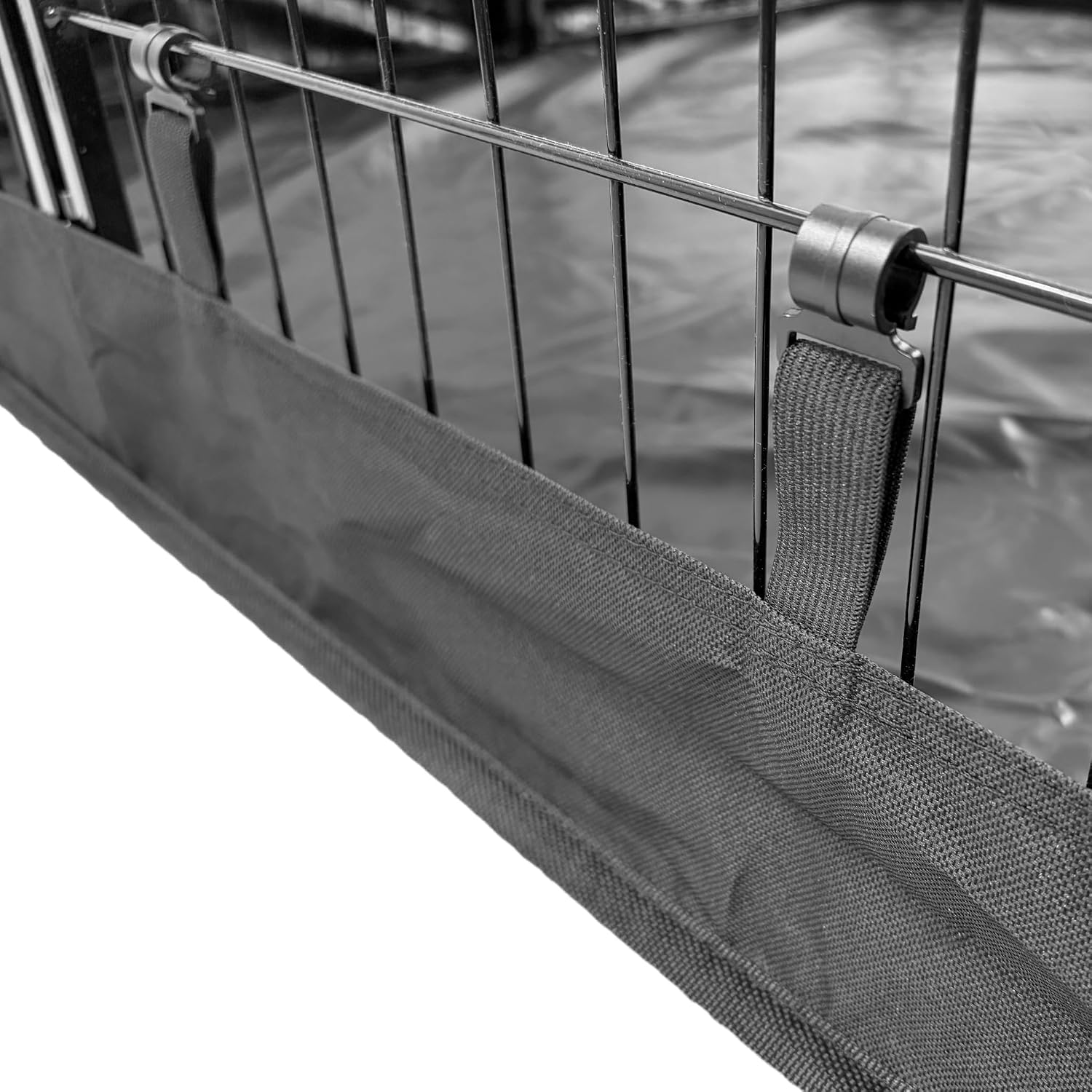 PJYuCien Puppy Playpen Plus Storage Bage with Bottom, 8 Panels 24" H - Image 6
