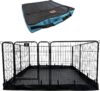 PJYuCien Puppy Playpen Plus Storage Bage with Bottom, 8 Panels 31.3″ H