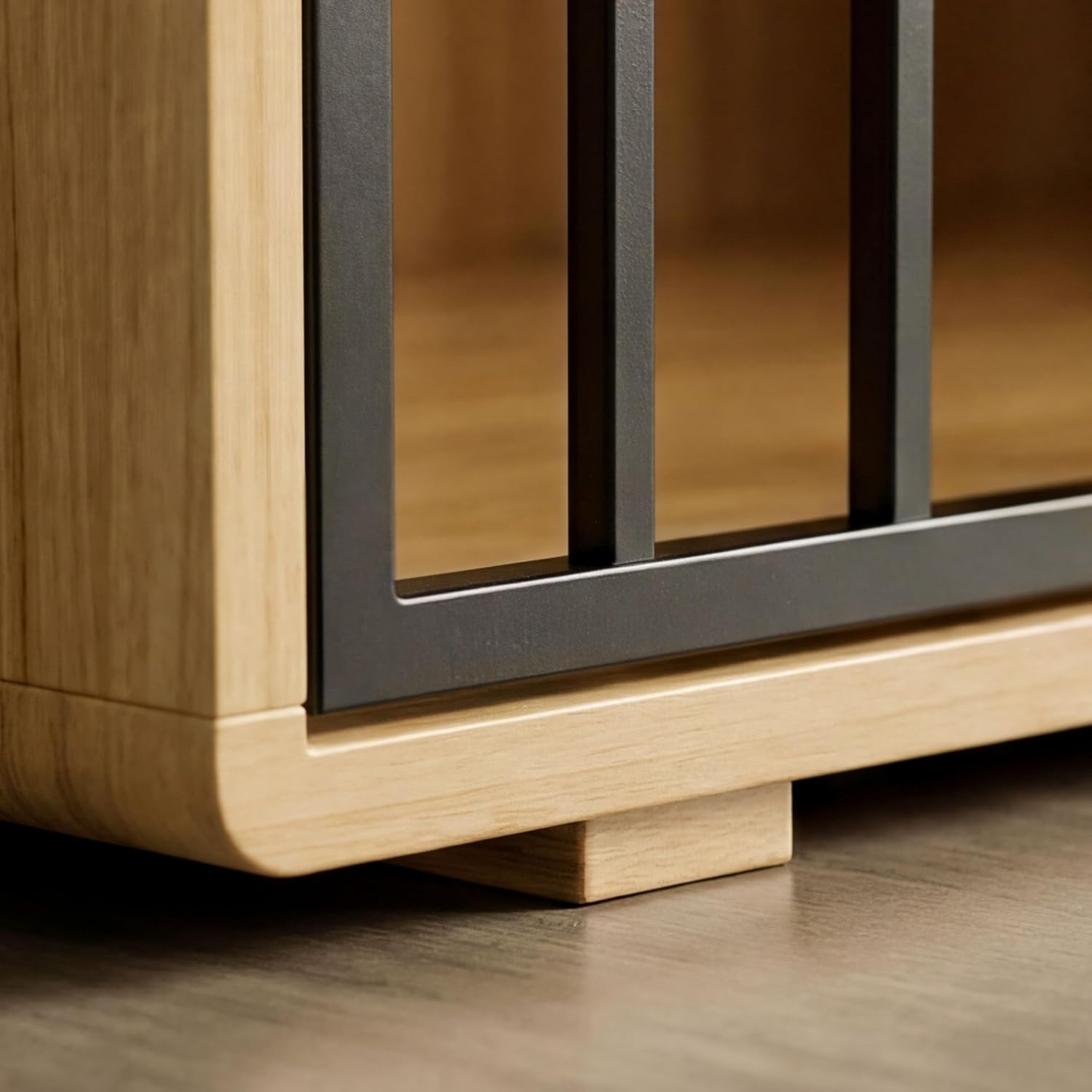 Timechee Extra Large Wooden Dog Crate Furniture, 47.2 Inches - Image 8