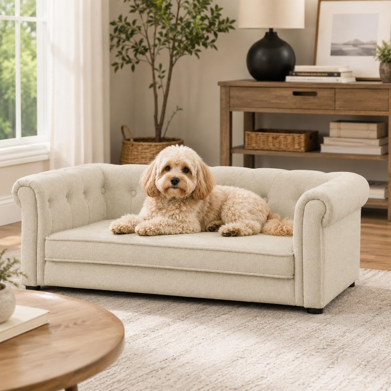 38.9" x 23.2" Dog Sofa for Small & Medium Dogs - Image 9
