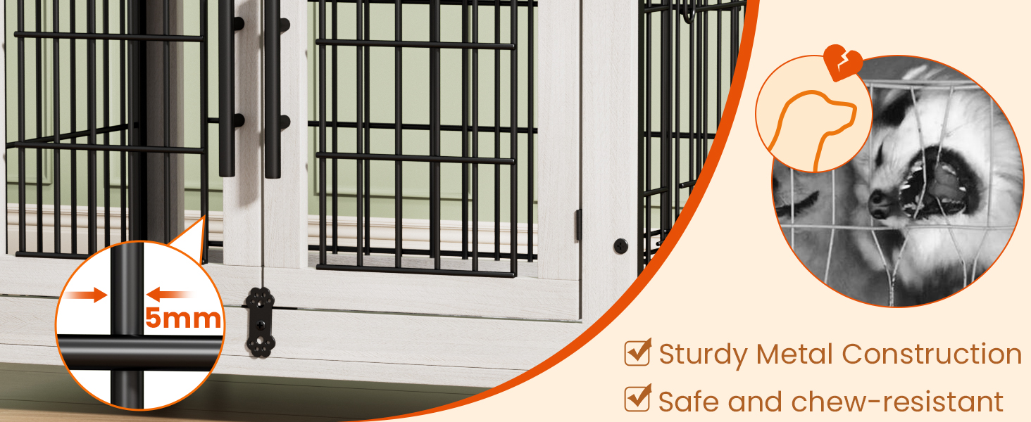 wooden dog crate furniture