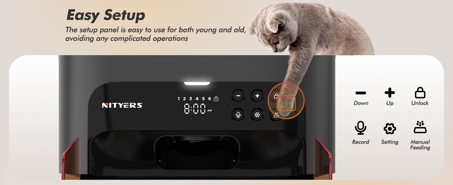 automatic dog feeder for large breed automatic dog food dispenser auto dog feeder