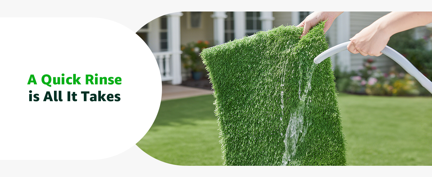 PICK FOR LIFE Artificial Grass Pad for Dogs Potty
