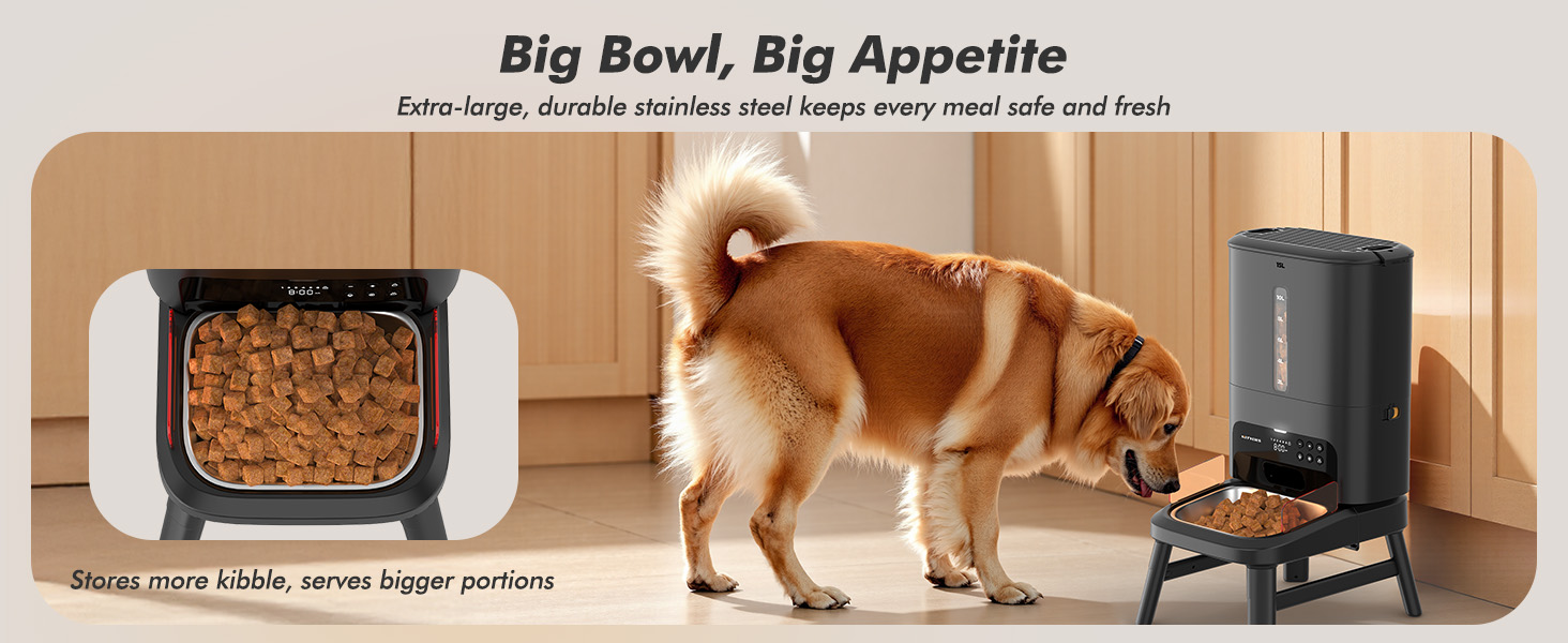 automatic dog feeder for large breed automatic dog food dispenser auto dog feeder